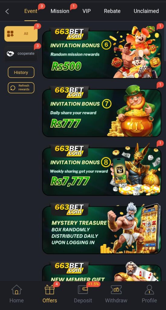 663Bet Game
